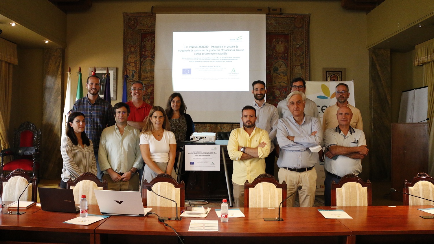 Córdoba acoge una jornada presencial del G.O. INNOVALMENDRO sobre mejora en las prácticas de aplicación de productos fitosanitarios